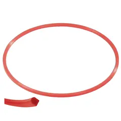 Gymnastikkring Pvc 70 cm | R&#248;d 70 cm flat ring med kant-profil