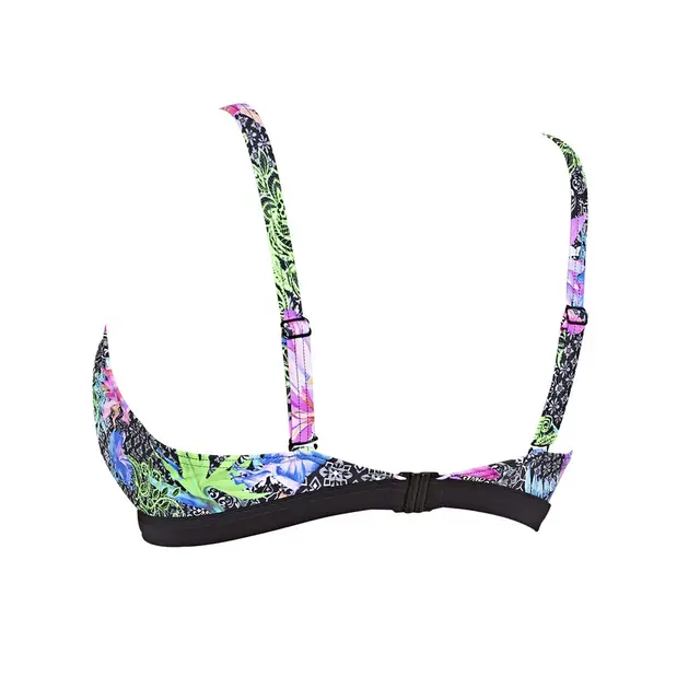 Mystique Bikini TOPP EU36 Zoggs | Svart/Flerfarget | Hydrolife 