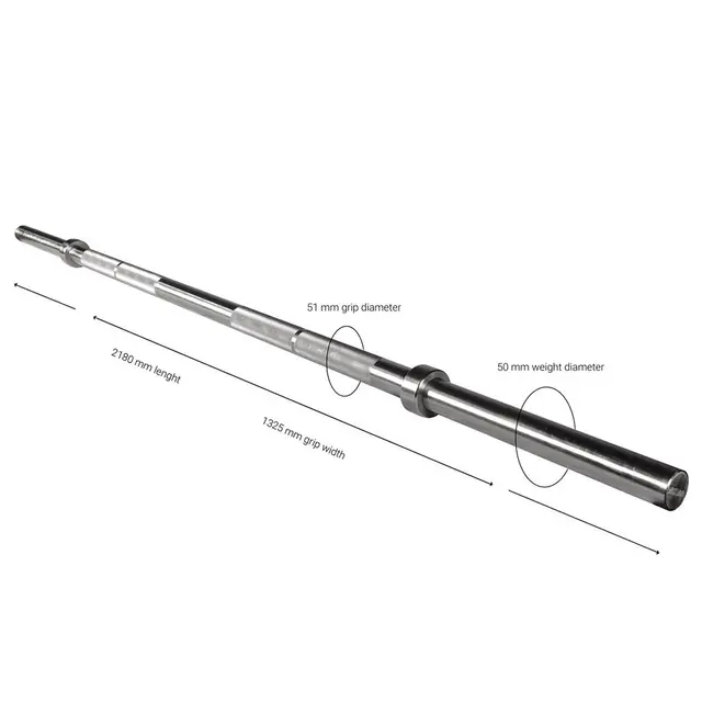 Vektstang Olympisk Fat Bar Max 300 kg | 218 cm | 8 kg 