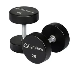 Manual Gymleco Polyrethan 25 kg 1 stk. dumbbell